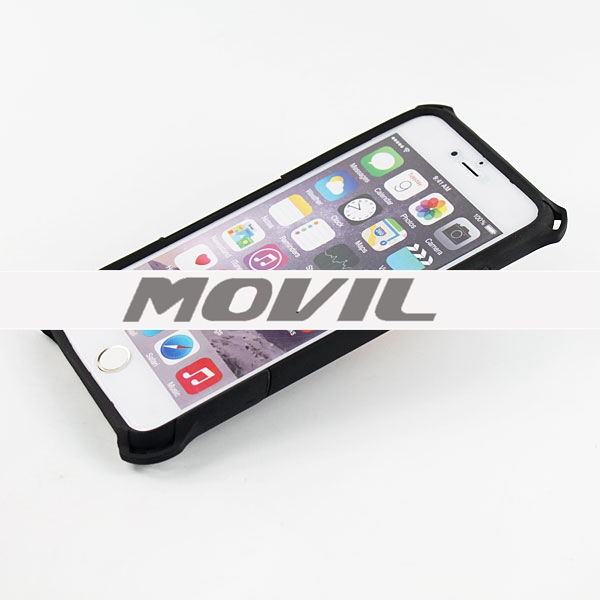 NP-2142 Combinación tpu   pc funda para Apple iPhone 6 plus-2